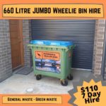 660 litre wheelie bin services adelaide