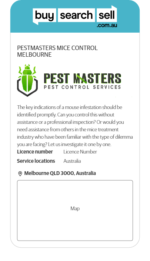 PestMasters Mice Control Melbourne