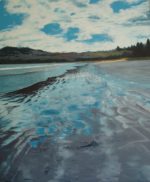 7 Mile Beach Tasmania, Acrylic on stretched canvas, 1.8 x 1.5m