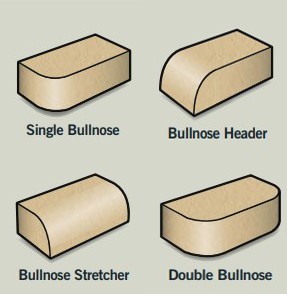 Bullnose Bricks