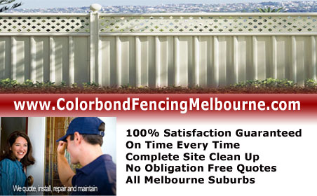 Colorbond Fencing Frankston