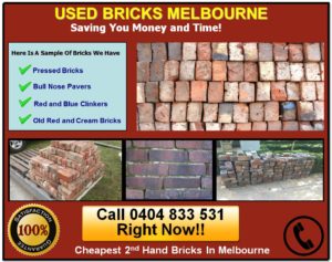 Used Bricks Melbourne